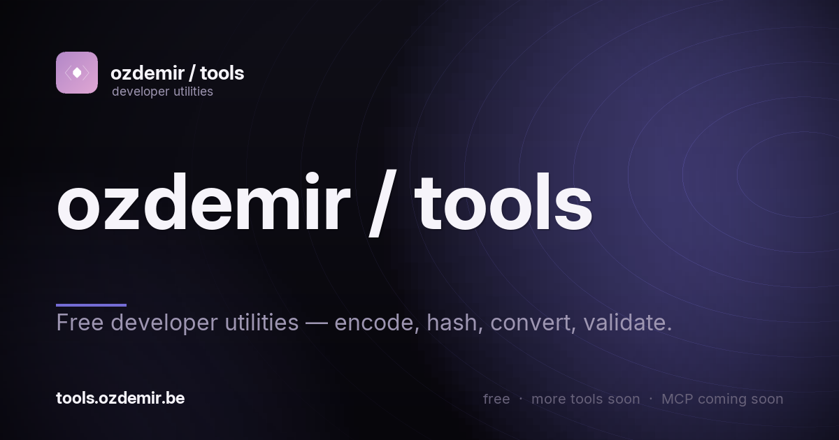 Tools